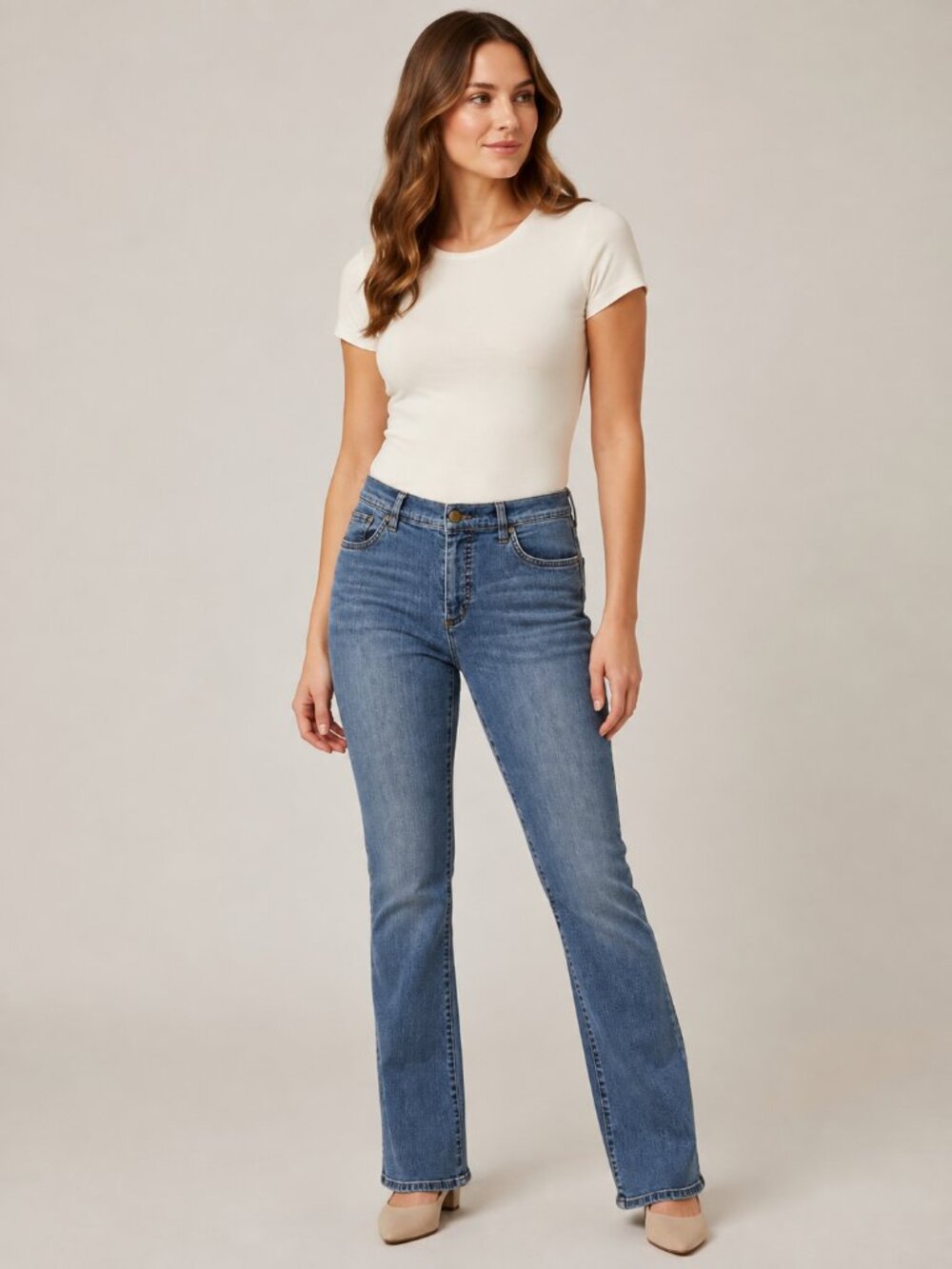 Lauren Ralph Lauren Bootcut Jeans Size 10 Medium Wash